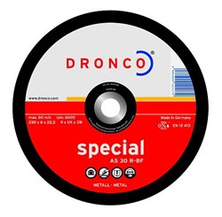 Обдирочный круг A 30 T 180х6х22,23 DRONCO 3186041