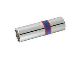 Головка для свечей зажигания 6 гранная, 21мм, 1/2", магнитная KING TONY 466521