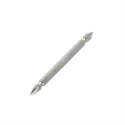Вставка (бита) торцевая 1/4", Phillips, PH1, 100 мм, двусторонняя KING TONY 151001P TONY - фото 677650