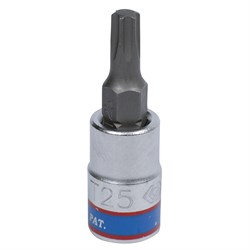 Насадка (бита) торцевая 1/4", Torx T25, L = 37 мм KING TONY 203325 TONY - фото 678151