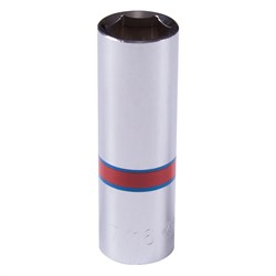 Головка торцевая глубокая шестигранная 1/4", 7/16", дюймовая KING TONY 223514S TONY - фото 678271