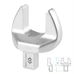 Насадка рожковая серии "FIT", 22 мм, 9х12 мм KING TONY 34501122M TONY - фото 679100