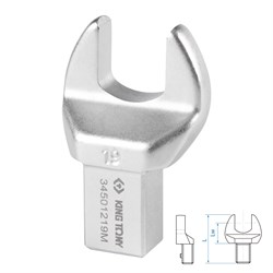 Насадка рожковая серии "FIT", 19 мм, 14х18 мм KING TONY 34501219M Tony - фото 679112