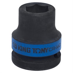 Головка торцевая ударная шестигранная 3/4", 19 мм KING TONY 653519M TONY - фото 680789