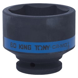 Головка торцевая ударная шестигранная 3/4", 60 мм KING TONY 653560M TONY - фото 680806