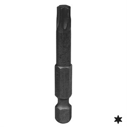 Вставка (бита) торцевая 1/4", Torx, Т30, 50 мм, для шуруповерта KING TONY 715030T TONY - фото 681176