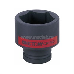 Шестигранная ударная головка King Tony дюймовая 1"DR, 1-15/16" 853562S - фото 681760
