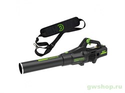 Воздуходув аккумуляторный GREENWORKS GD82ABIIK5 82V 1хАКБ 5 Ач и ЗУ - фото 687476