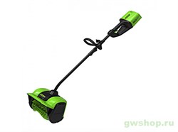 Снегоуборщик аккумуляторный GREENWORKS 60V GD60SSK4 30 см c АКБ 4АЧ и ЗУ Greenworks 2602607UB - фото 688112