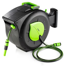 Шланг Amigo 79668 на катушке с коннектором, поливочный - фото 691961