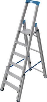 Стремянка Krause Stabilo Professional 6 ступеней, односторонняя телескопическая 134943 - фото 692211