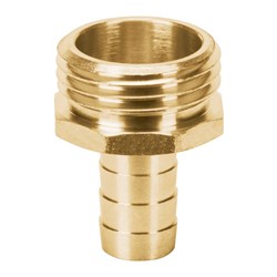 Коннектор для шланга Truper CM-1/2B 12702 1\2" папа, латунный - фото 692787