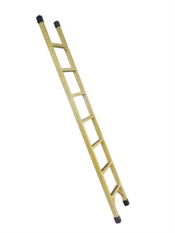 Приставная диэлектрическая лестница 10 ступеней ЛСП-2,8Т-Ф40М - фото 77772