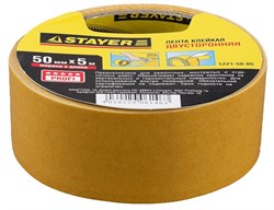 Монтажная лента Stayer Profi на полипропиленовой основе, 50мм, 5м 1221-50-05 - фото 81496