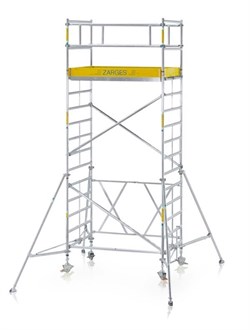 Алюминиевая вышка-тура Zarges Z600 модульная 7,8м 53258 - фото 98823