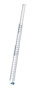 Трехсекционная лестница с тросовой тягой Zarges Z600 3х15 40446 - фото 98959