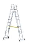 Двухсторонняя алюминиевая стремянка Zarges Z600 4x10 41323