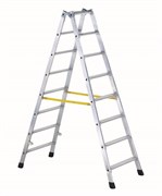 Двухсторонняя алюминиевая стремянка Zarges Z300 2x8 42468