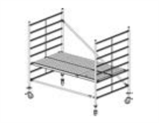 Алюминиевая вышка-тура Krause Stabilo 50 3м 745200