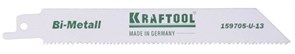 Универсальное полотно для сабельной электроножовки Kraftool Industrie Qualitat Bi-Metall 159705-U-28