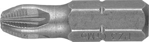 Кованые крестовые биты Зубр Мастер C1/4, PZ3x25мм, 2шт 26003-3-25-2