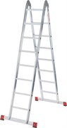 Алюминиевая двухсекционная лестница Новая Высота NV 331 2х9 3310209