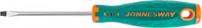 Шлицевая отвертка Jonnesway Anti-Slip Grip SL4.0х80 мм D71S480