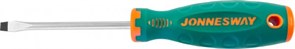 Шлицевая отвертка Jonnesway Anti-Slip Grip SL6.5х100 мм D71S6100