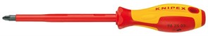 Диэлектрическая отвертка KNIPEX PZ3 150мм KN-982503