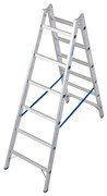 Алюминиевая двухсторонняя стремянка Krause Stabilo 2х6 124906
