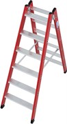 Двухсторонняя диэлектрическая стремянка Krause 2х6 815422