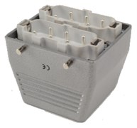 Вилка EMAS 12 полюсов, монтаж на кабель, 35А EBM612FU30