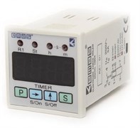 Цифровой таймер EMAS с задержкой и резервом 0,1с - 99,59ч 220В AC RZ1D1R-5