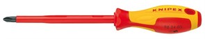 Диэлектрическая отвертка KNIPEX PH4 200мм KN-982404