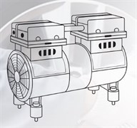 Компрессорный безмасляный блок FoxWeld AEROMAX F2063-750