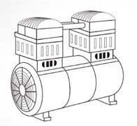 Компрессорный безмасляный блок FoxWeld AEROMAX F2063-1100