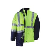 Куртка PARKA HV 5, XXXL, цвет желтый с синими вст Kapriol 31089