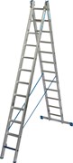 Двухсекционная универсальная лестница Krause Stabilo +S 2x12 131645