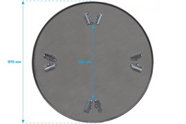 Диск для ТСС DRD2000H 970 мм 074119
