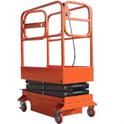 Подъемник ножничный передвижной полуэлектрический 450 кг 10 м TOR GTJY (автономный)