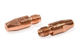 Наконечник контактный токосъемный HUGONG MB36/50, M8x30x1.2mm.(ECu, Al) (упак. 10 шт.) / MB36/50 Contact Tips M8x30x1.2mm(.045") ECu, Al