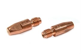 Наконечник контактный токосъемный HUGONG MB36/50, M8x30x1.2mm.(Медь-Хром-Цирконий) (упак. 10 шт.) / MB36/50 Contact Tips M8x30x1.2mm(.040") CuCrZr