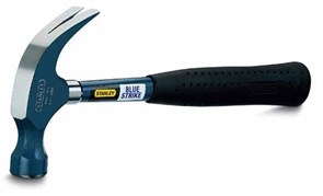 Молоток BLUE STRIKE с гвоздодером 570гр Stanley 1-51-489