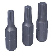 Набор вставок (бит) 1/4", Torx, Т20, Т25, Т30, 3 предмета KING TONY 1003TQ01 TONY