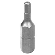 Вставка (бита) торцевая 1/4", Hex, 3 мм, 25 мм KING TONY 102503H TONY