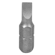 Вставка (бита) торцевая 1/4", Slotted, 5х0,8 мм, 25 мм KING TONY 102505S1 TONY