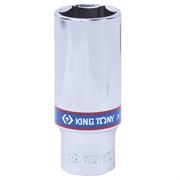 Головка торцевая глубокая шестигранная 3/8", 19 мм KING TONY 323519M TONY