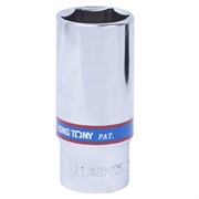 Головка торцевая глубокая шестигранная 3/8", 21 мм KING TONY 323521M TONY