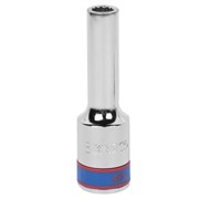 Головка торцевая глубокая двенадцатигранная 1/2", 8 мм KING TONY 423008M TONY