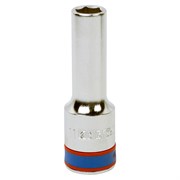 Головка торцевая глубокая шестигранная 1/2", 11 мм KING TONY 423511M TONY